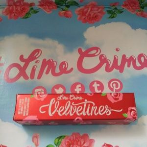 Full size Lime Crime matte velvetine lipstick
